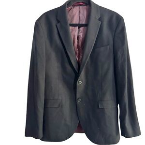 Topman Black Single Breasted Skinny Fit Blazer Jacket Men’s Size 42R